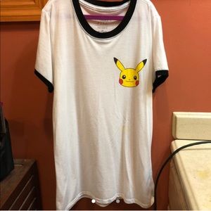 Pikachu shirt from Hot Topic